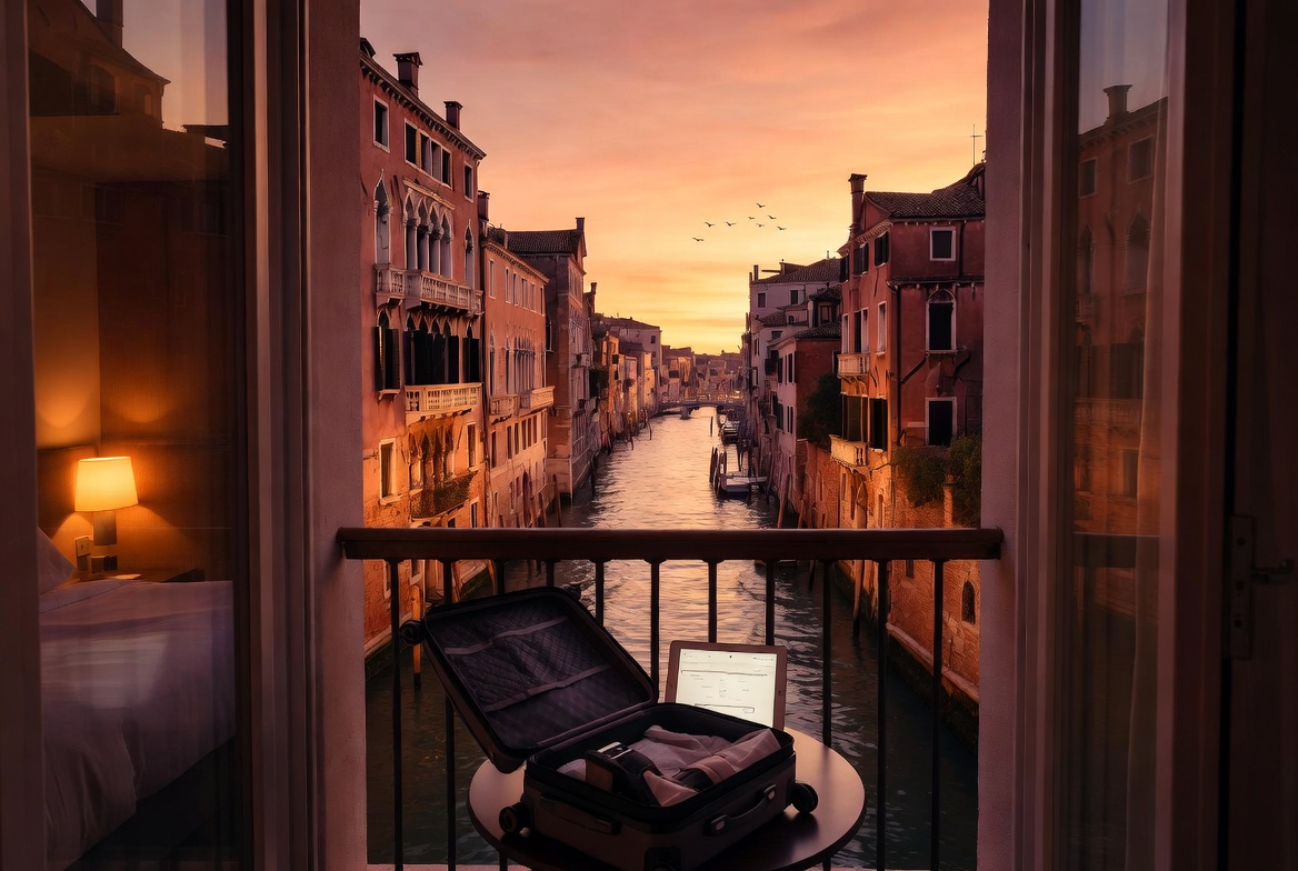 Venice overnight hotel balcony exemption